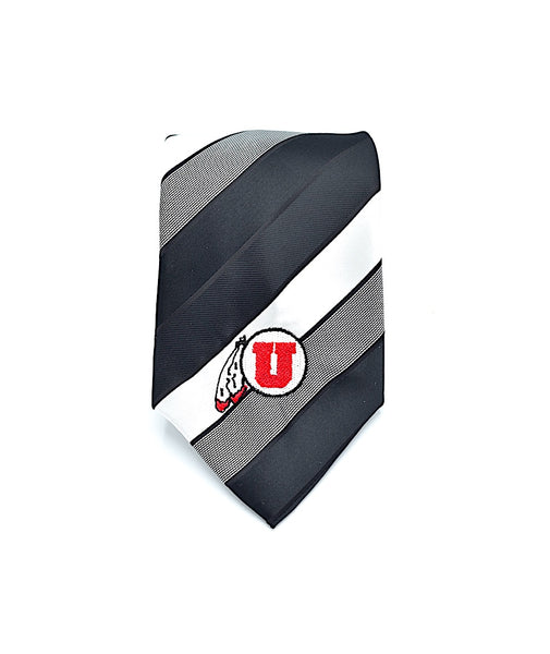 U of U Polyester Ties Father and Son Matching