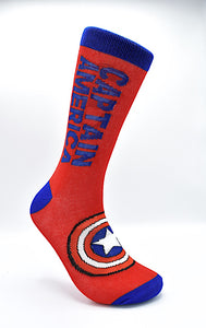 Socks Captain America Simple
