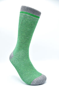 Socks Stripes Green