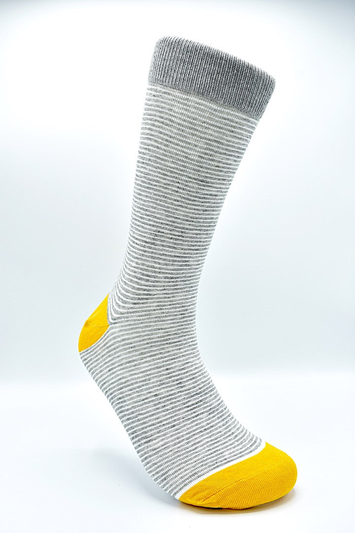 Socks Stripes Yellow