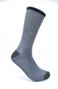 Socks Stripes Gray