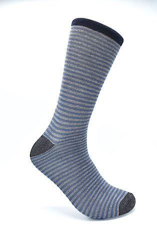 Socks Stripes Gray
