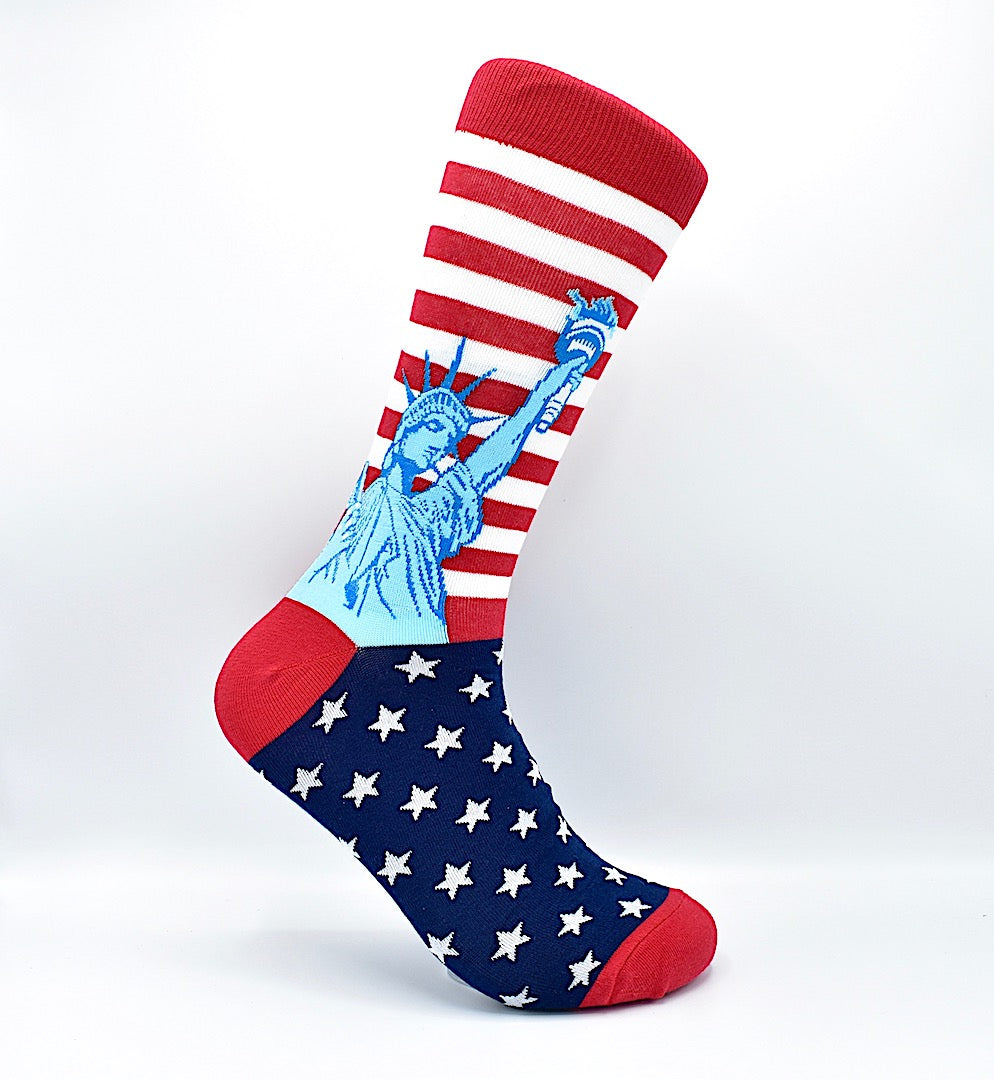Socks Statue of Liberty