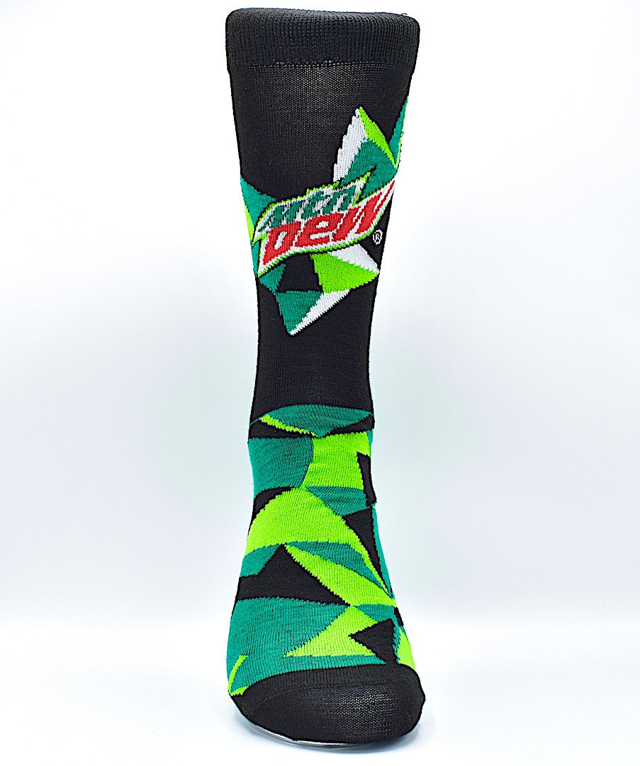 Socks Mountain Dew Black & Green