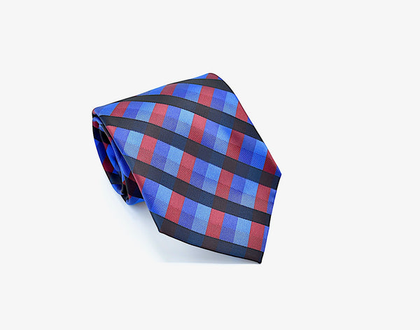 Polyester Small Squares Plaid