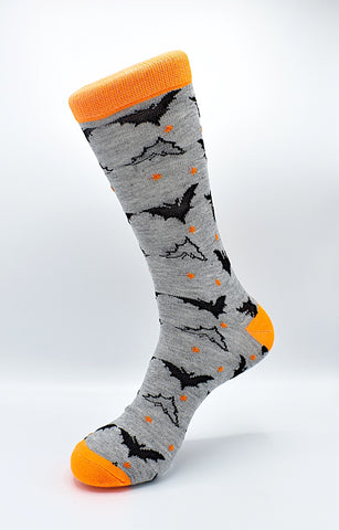 Socks Halloween Bats