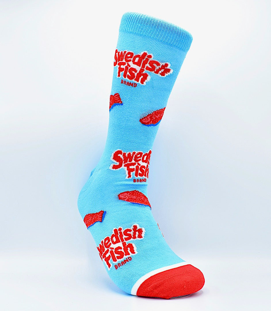 Socks Swedish Fish Light Blue