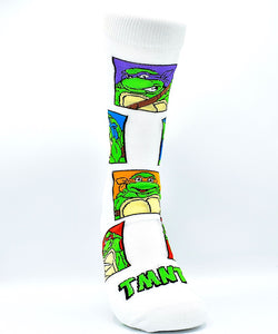 Socks Ninja Turtles White