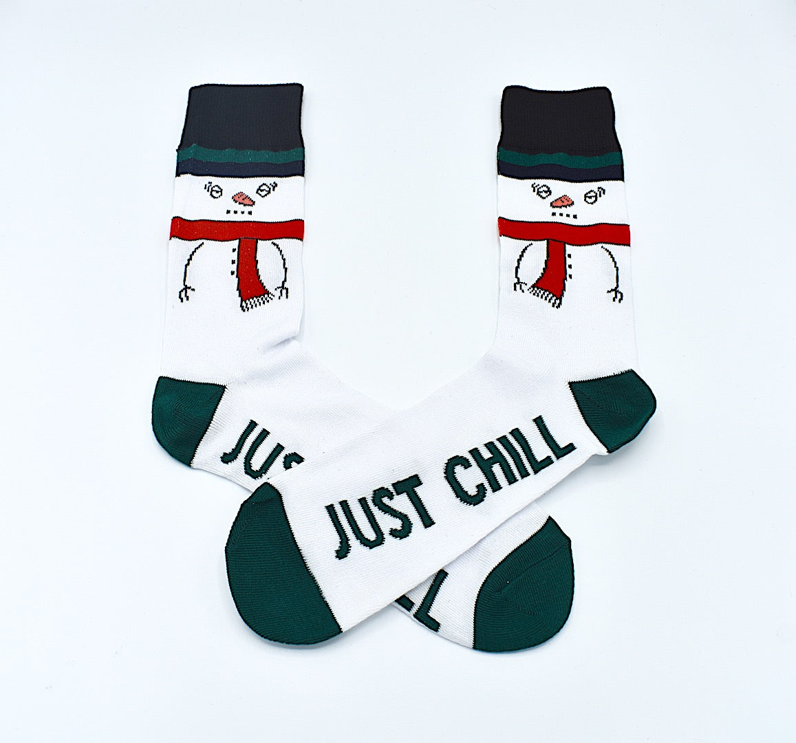 Socks Christmas Frosty