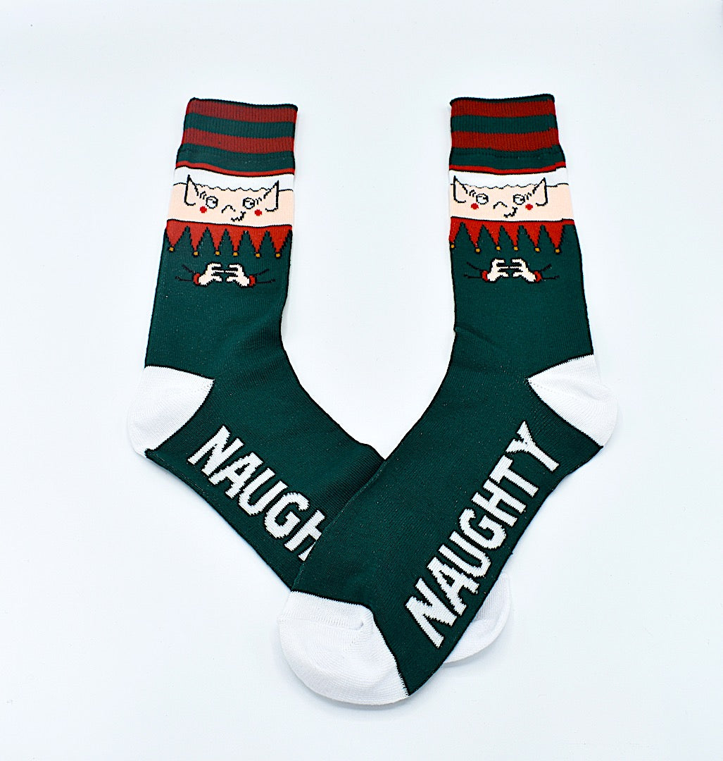 Socks Christmas Elf