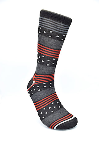 Socks Stripes Red