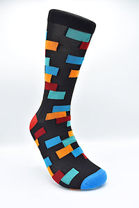 Socks Colorful Squares