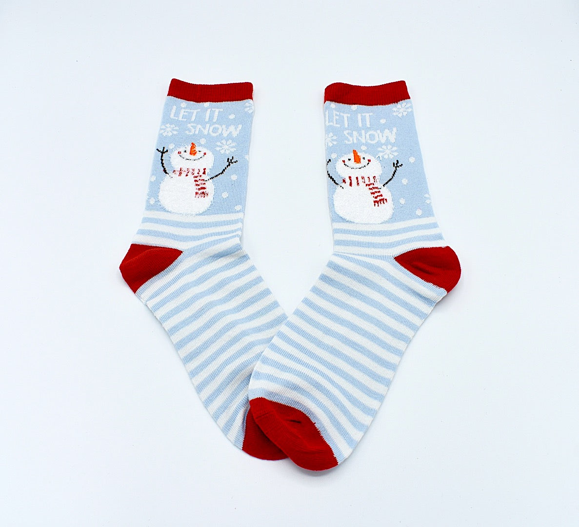 Socks Christmas Women Snowman
