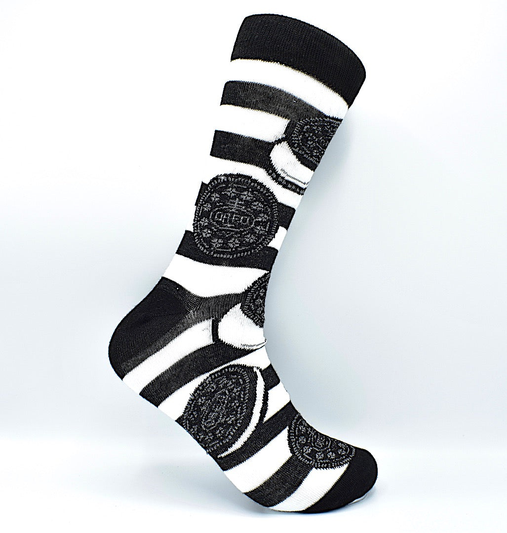 Socks Oreo Black