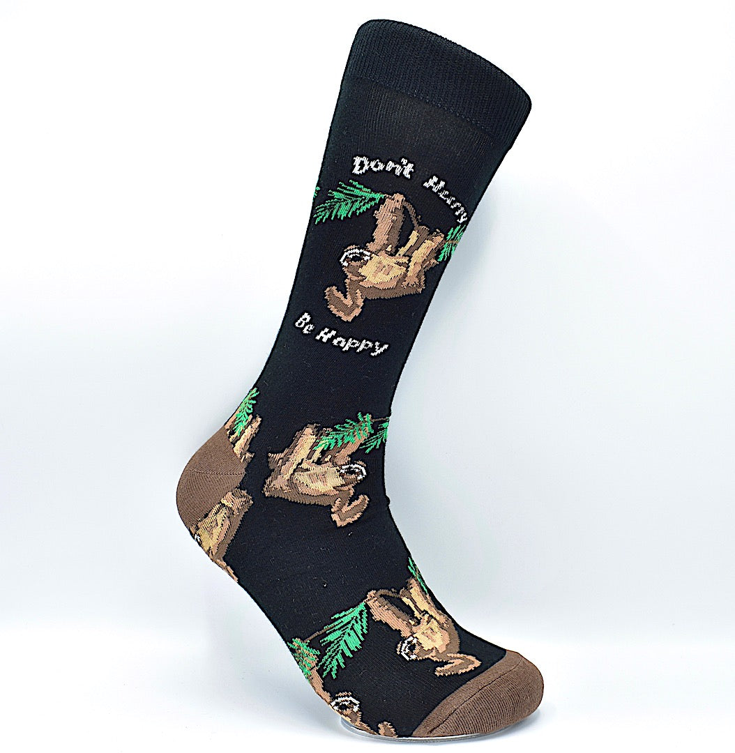 Socks Sloth Black
