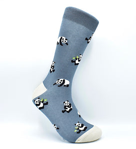 Socks Panda Dark Gray