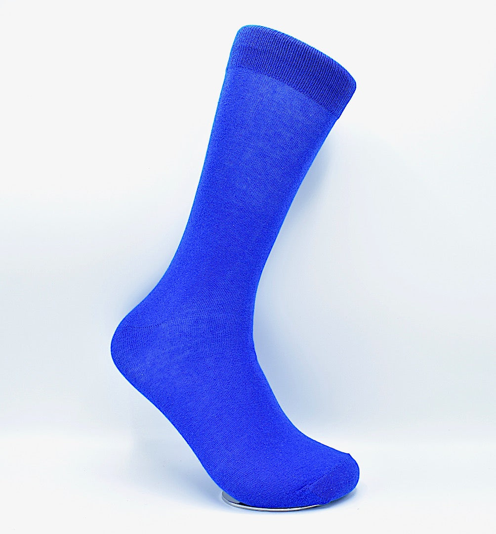 Socks Wedding Royal Blue