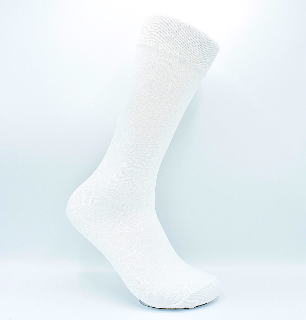 Socks Wedding White