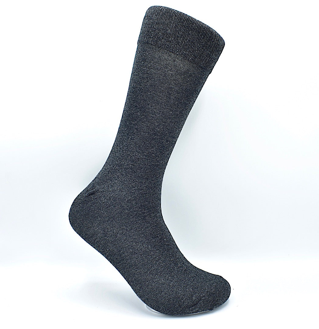 Socks Wedding Charcoal Gray