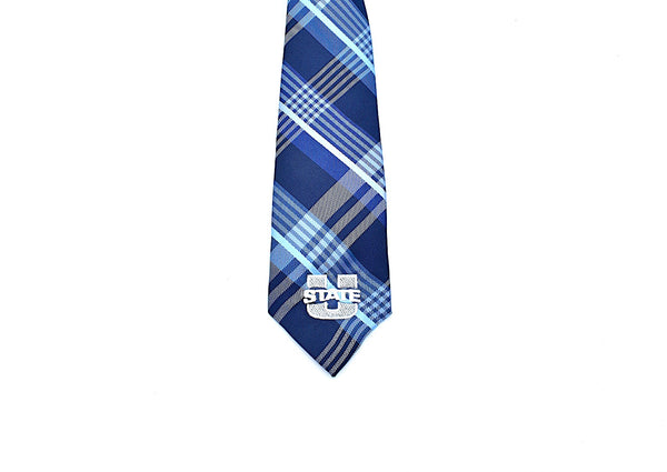 Utah State Polyester Ties Father & Son Matching
