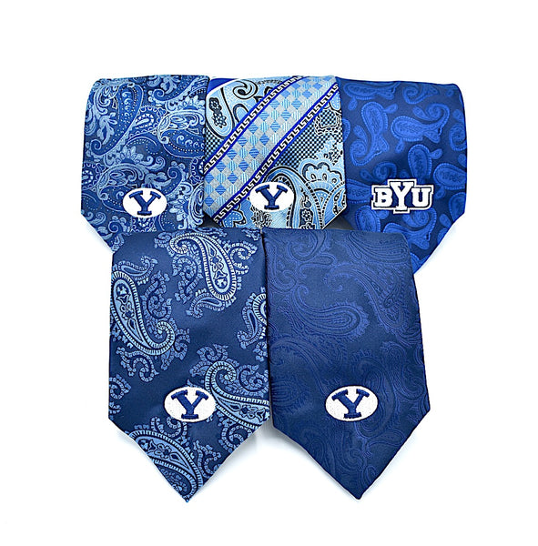 BYU Polyester Ties