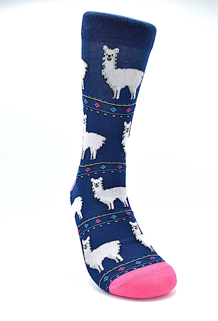 Socks Alpaca Navy