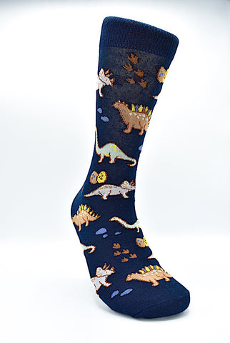 Socks Dino Navy