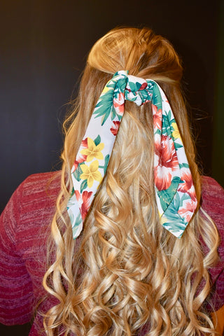 Hair Ties Hawaiian Floral