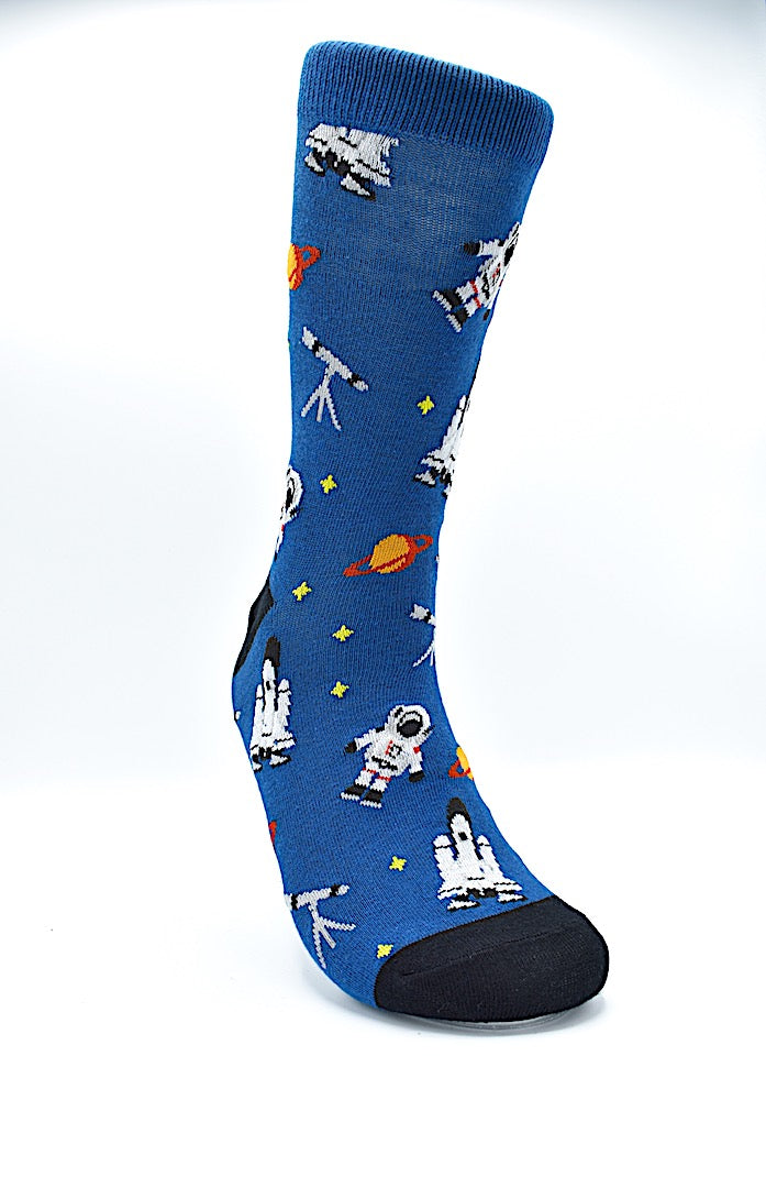 Socks Space Blue