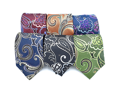 Polyester Multi Color Big Paisley