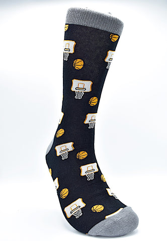 Socks Basketball Black