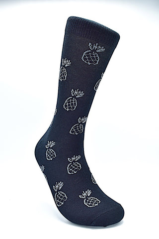 Socks Pineapple Black