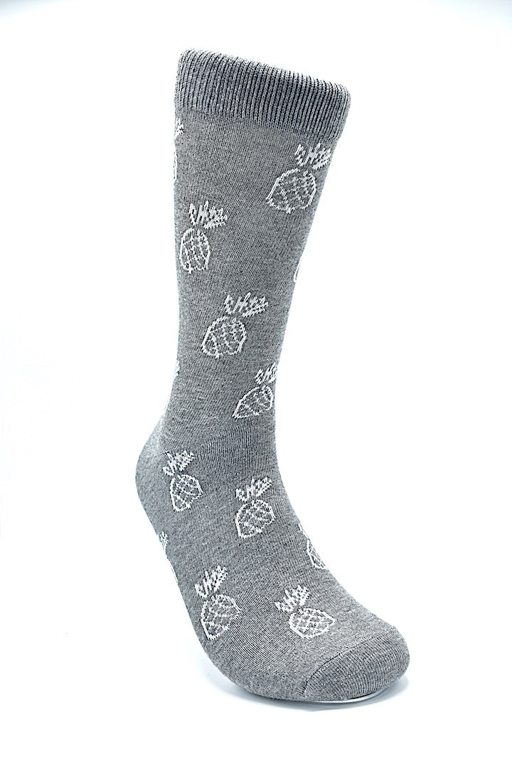 Socks Pineapple Gray